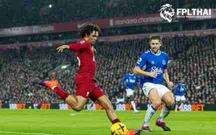 เทรนท์ อเล็กซานเดอร์-อาร์โนลด์ อดได้แอสซิสต์ในเกมกับ เอฟเวอร์ตัน