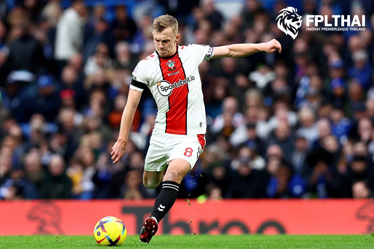 เจมส์ วอร์ด-พราวส์ ลุ้นทาบสถิติยิงฟรีคิกมากที่สุดในศึกพรีเมียร์ลีก