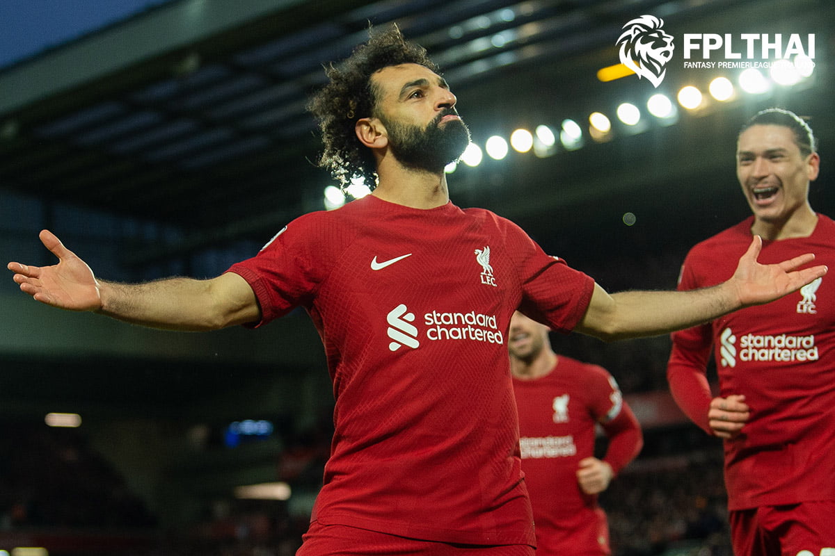 ซาลาห์ ทั้งยิง-จ่าย แตะสองหลักคนเดียวในลีก