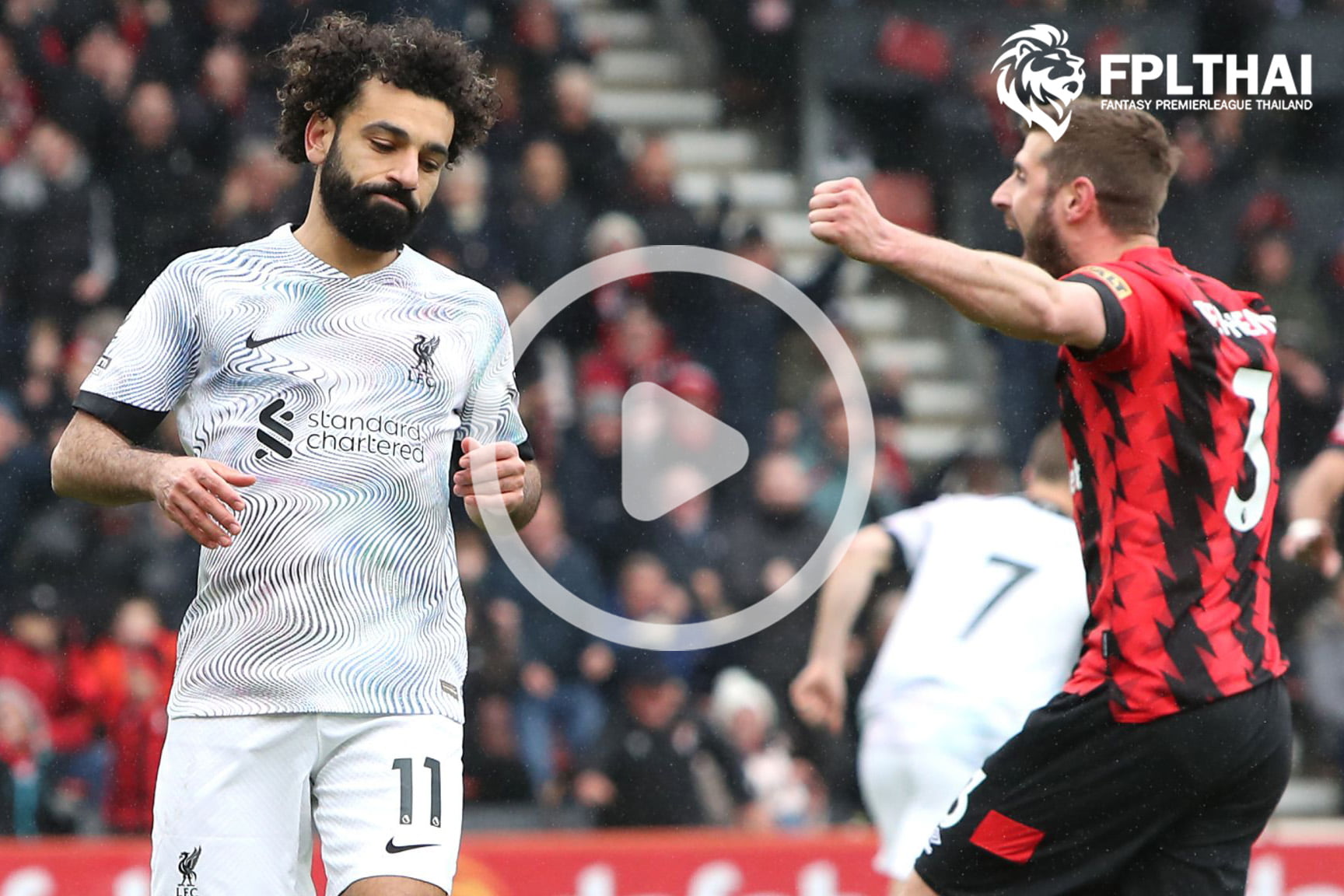 ไฮไลท์ฟุตบอล พรีเมียร์ลีก : บอร์นมัธ vs ลิเวอร์พู