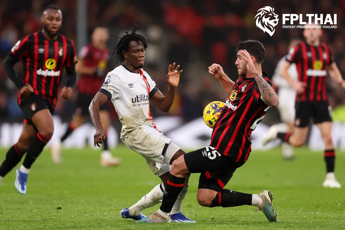 พรีเมียร์ลีก ให้ ลูตัน-บอร์นมัธ เตะใหม่เต็มเกม