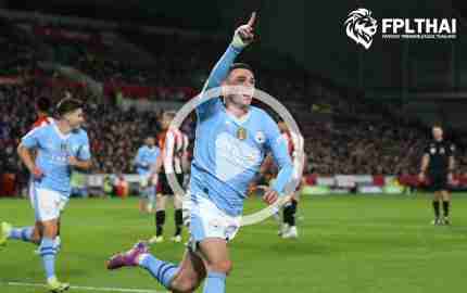 ไฮไลท์ฟุตบอล พรีเมียร์ลีก : เบรนท์ฟอร์ด vs แมนฯ ซิตี้