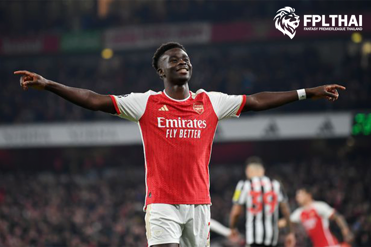 ซาก้า ยิง 5 นัดติด