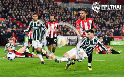 ไฮไลท์ฟุตบอล เบรนท์ฟอร์ด-แมนฯยูไนเต็ด