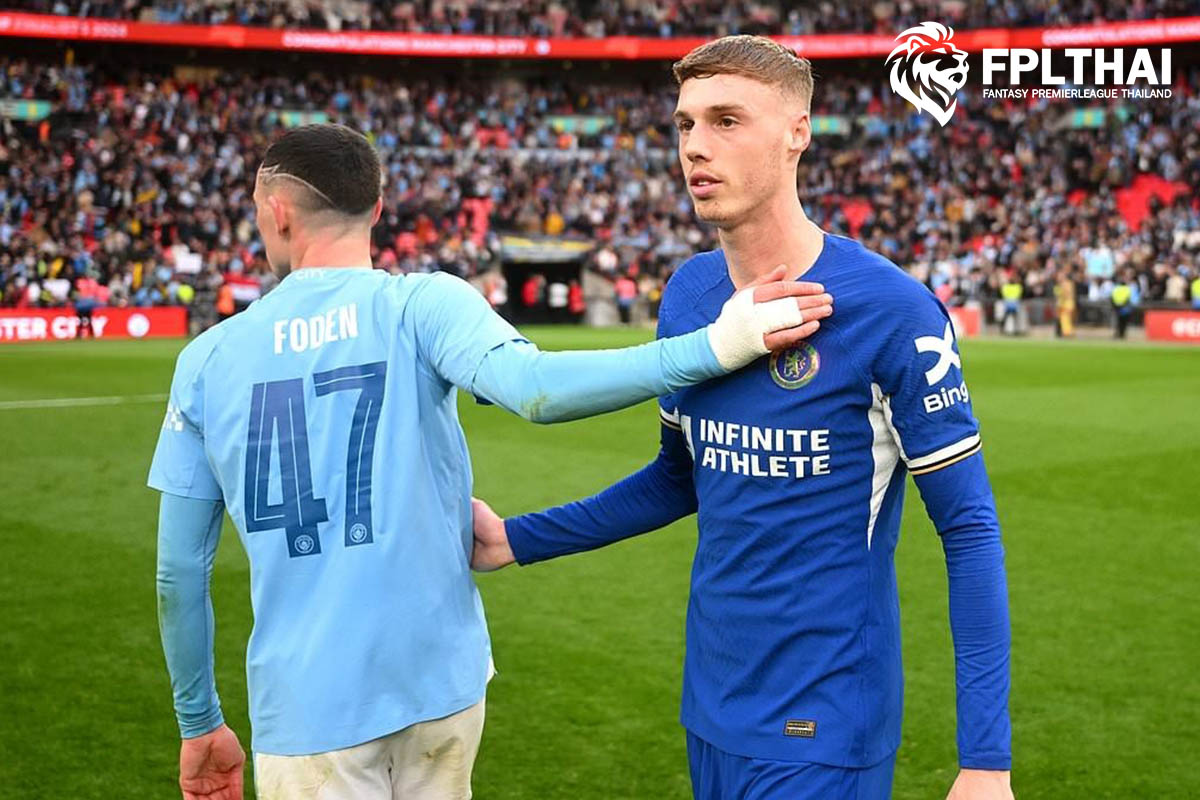 นักเตะ DGW37 ยอดนิยม 5 อันดับแรก โฟเด้น กับ พัลเมอร์ รอด