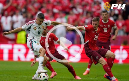 ไฮไลท์ฟุตบอล ยูโร 2024 : ฮังการี vs สวิตเซอร์แลนด์