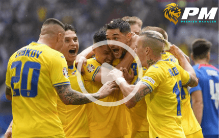 ไฮไลท์ฟุตบอล สโลวาเกีย-ยูเครน