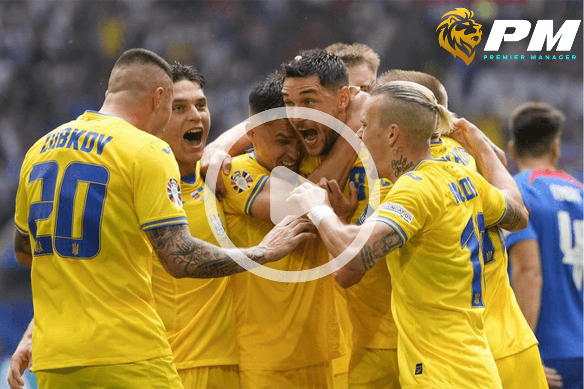 ไฮไลท์ฟุตบอล สโลวาเกีย-ยูเครน