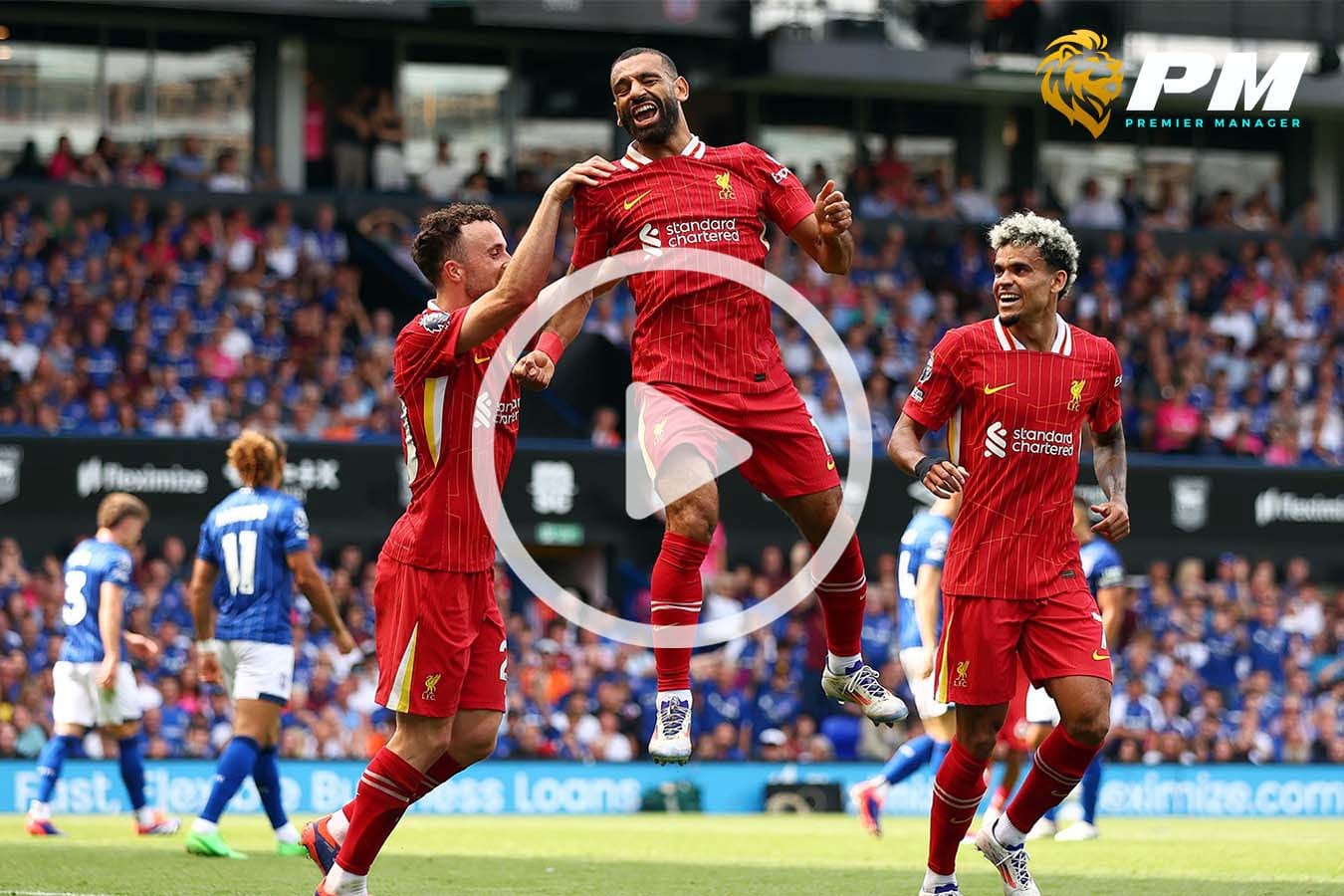 ไฮไลท์ฟุตบอล พรีเมียร์ลีก : อิปสวิช vs ลิเวอร์พูล