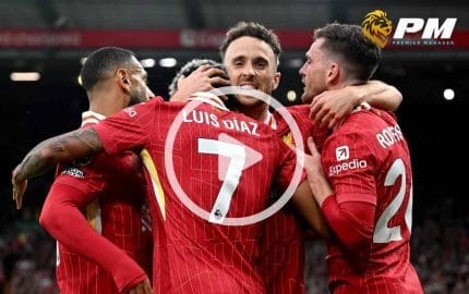 ไฮไลท์ฟุตบอล พรีเมียร์ลีก : ลิเวอร์พูล vs เบรนท์ฟอร์ด