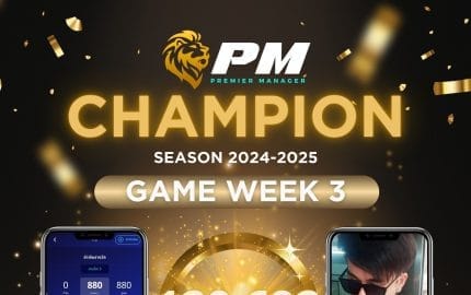 PM-Manager Winner GW3