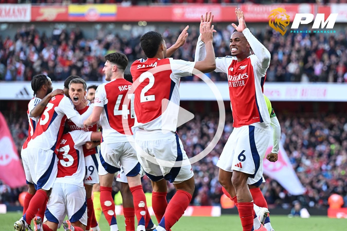 ไฮไลท์ฟุตบอล พรีเมียร์ลีก : อาร์เซน่อล vs เลสเตอร์