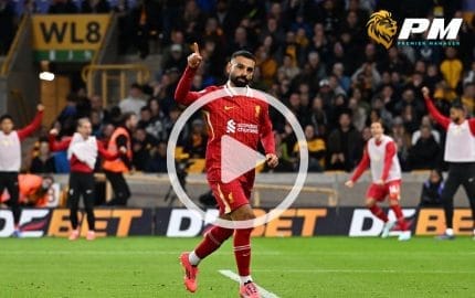 ไฮไลท์ฟุตบอล พรีเมียร์ลีก : วูล์ฟแฮมป์ตัน vs ลิเวอร์พูล