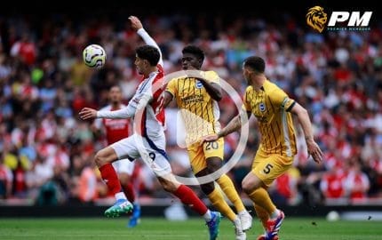 ไฮไลท์ฟุตบอล พรีเมียร์ลีก : อาร์เซน่อล vs ไบร์ตัน