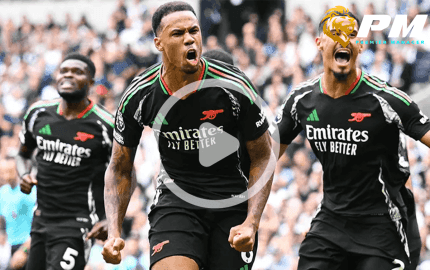 ไฮไลท์ฟุตบอล สเปอร์ส-อาร์เซน่อล