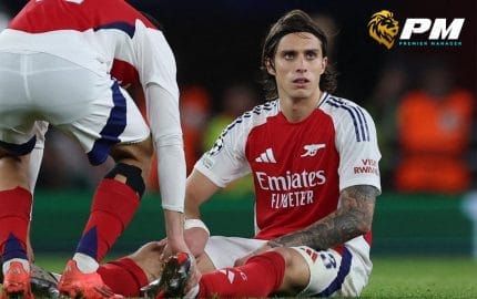 คาลาฟิออรี เจ็บเข่าส่อชวดหวด หงส์แดง วีกที่ 9