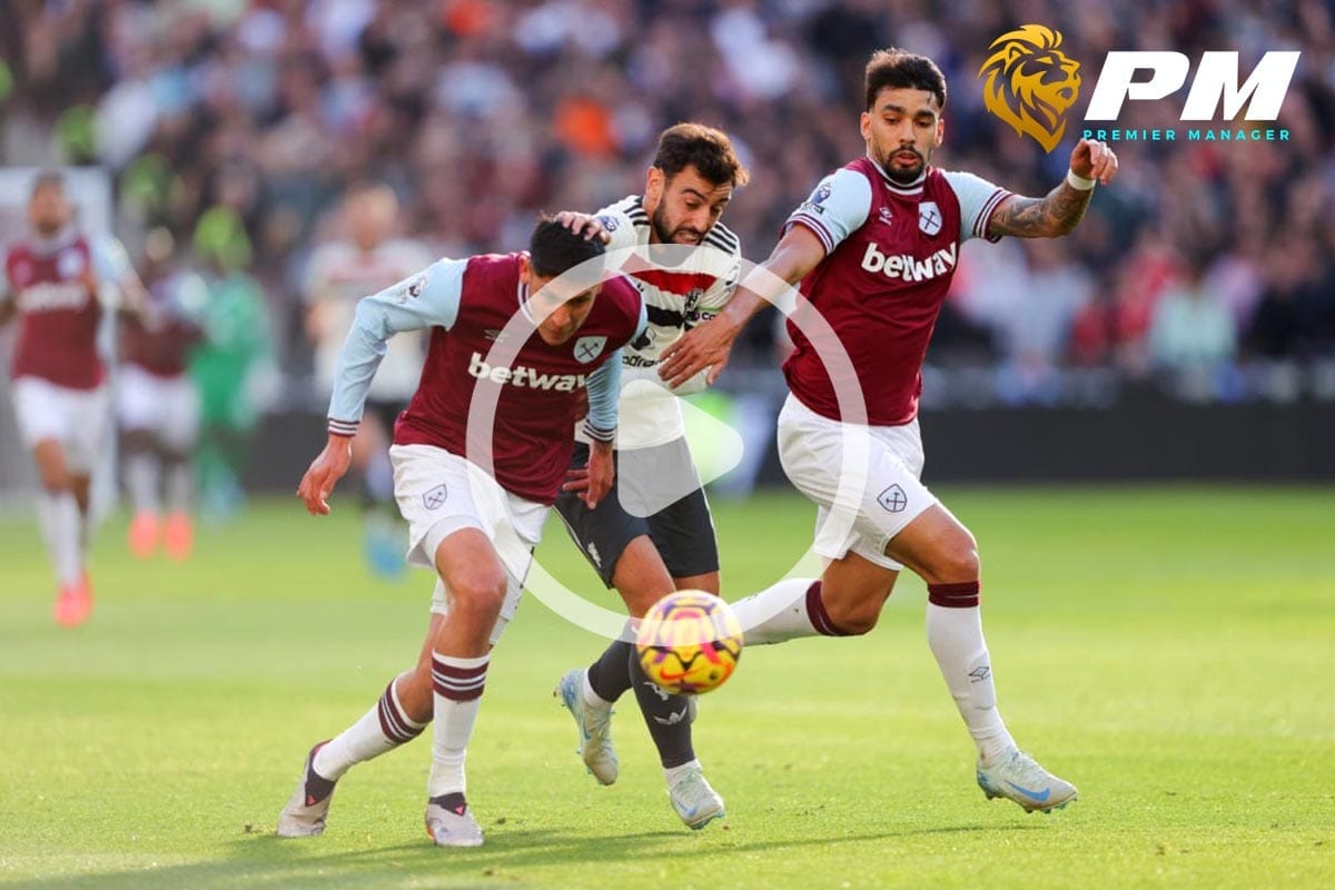 ไฮไลท์ฟุตบอล พรีเมียร์ลีก : เวสต์แฮม vs แมนฯ ยูไนเต็ด