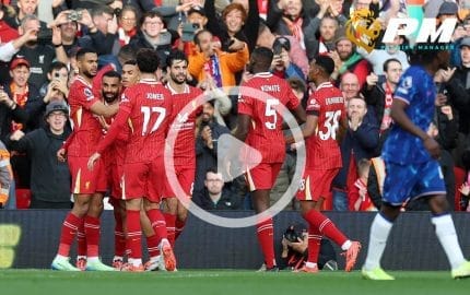 ไฮไลท์ฟุตบอล พรีเมียร์ลีก : ลิเวอร์พูล vs เชลซี