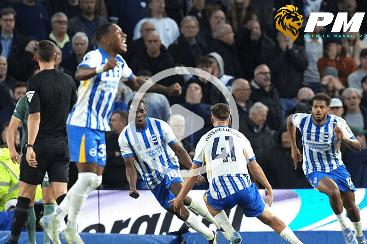 ไฮไลท์ฟุตบอล ไบร์ทตัน-สเปอร์ส