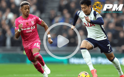 ไฮไลท์ฟุตบอล สเปอร์ส-อิปสวิช