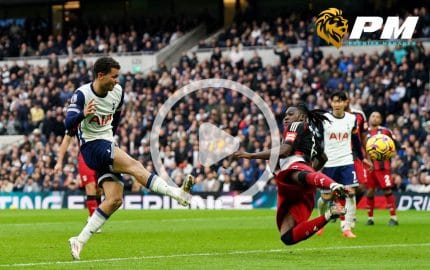 ไฮไลท์ฟุตบอล พรีเมียร์ลีก : สเปอร์ส vs ฟูแล่ม