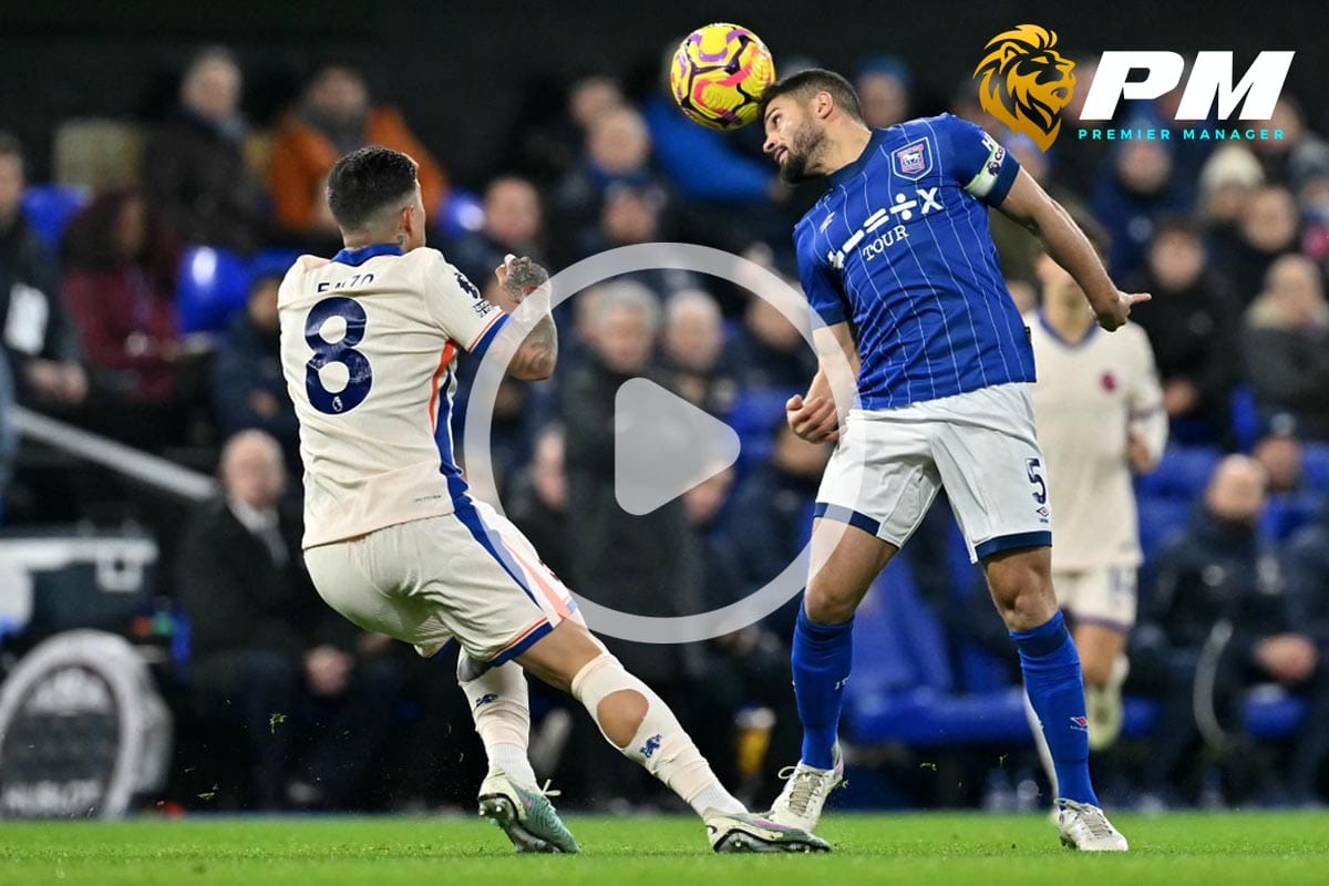 ไฮไลท์ฟุตบอล พรีเมียร์ลีก : อิปสวิช vs เชลซี