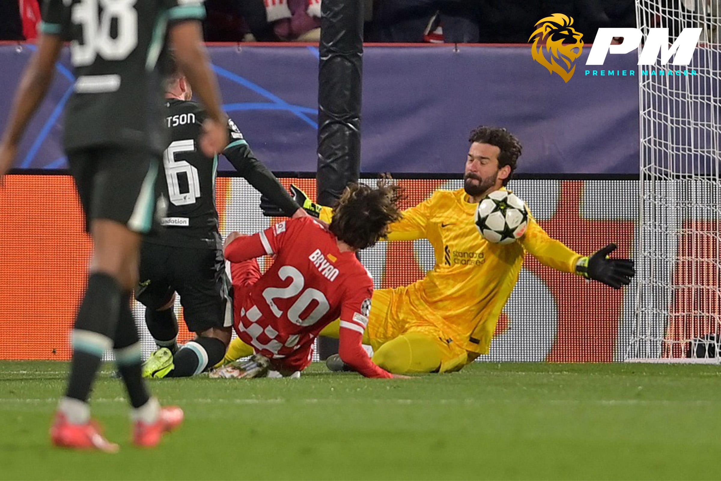 อลิสซอน ประเดิมคืนสนาม เซฟอุตลุดพาหงส์แดงคลีนชีท