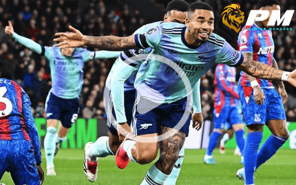 ไฮไลท์ฟุตบอล คริสตัล พาเลซ - อาร์เซน่อล