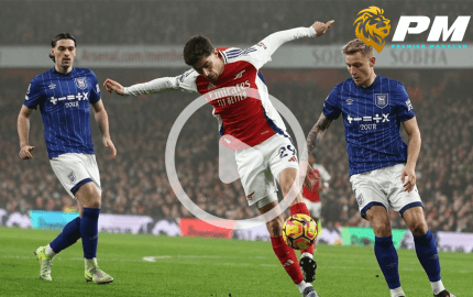 ไฮไลท์ฟุตบอล อาร์เซน่อล - อิปสวิช