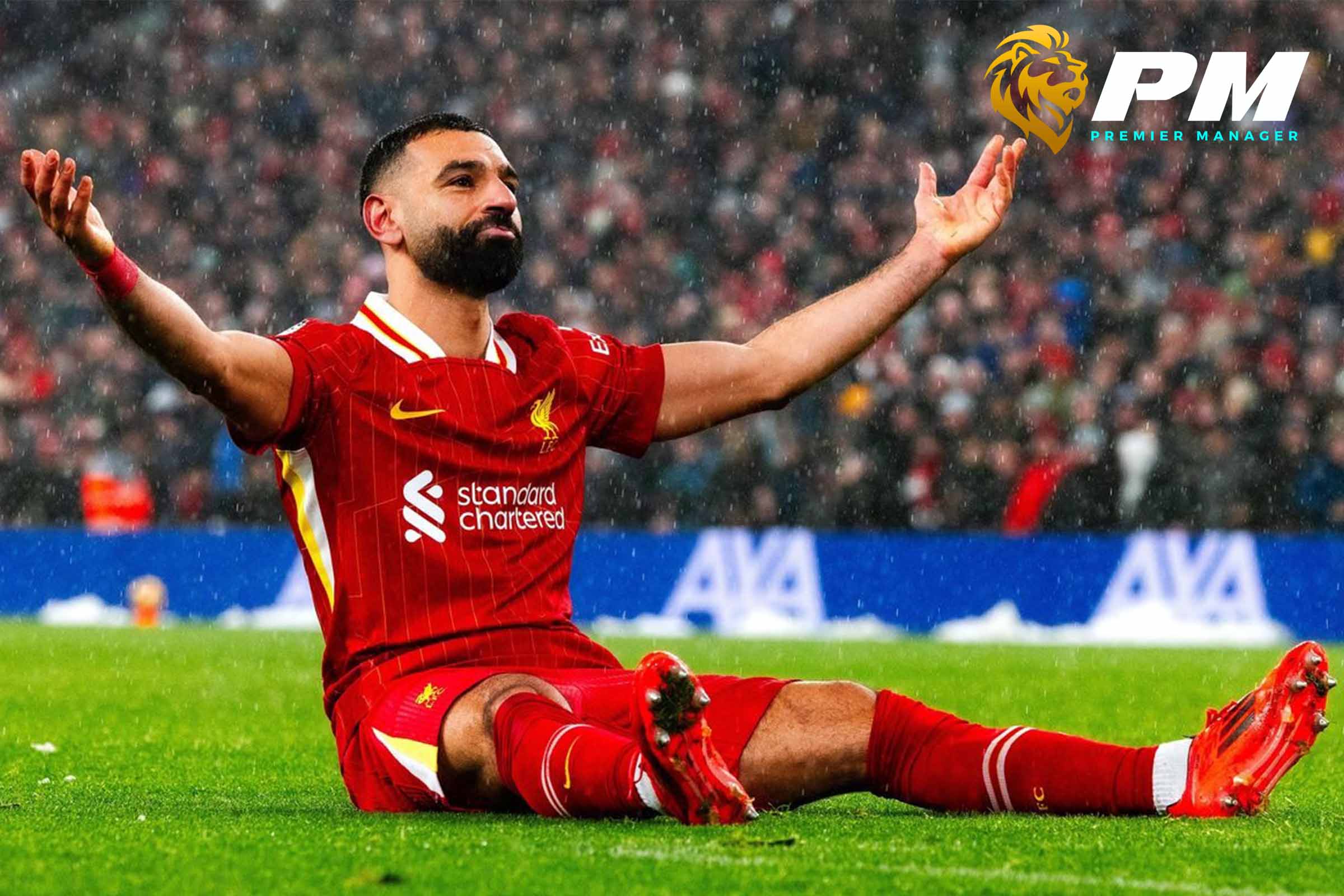 ซาลาห์ สวมปลอกแขนทุบสถิติทำแต้มในศึกแดงเดือด