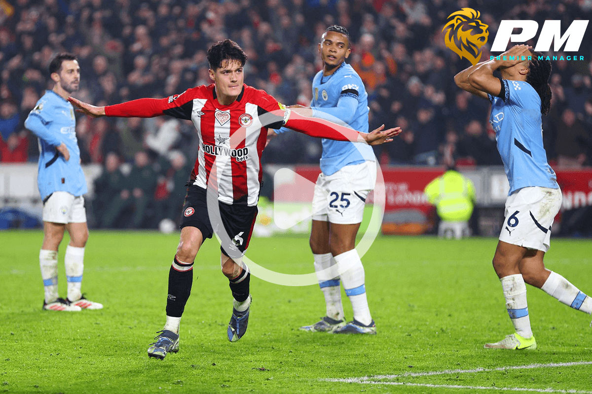 ไฮไลท์ฟุตบอล เบรนท์ฟอร์ด - แมนฯซิตี้