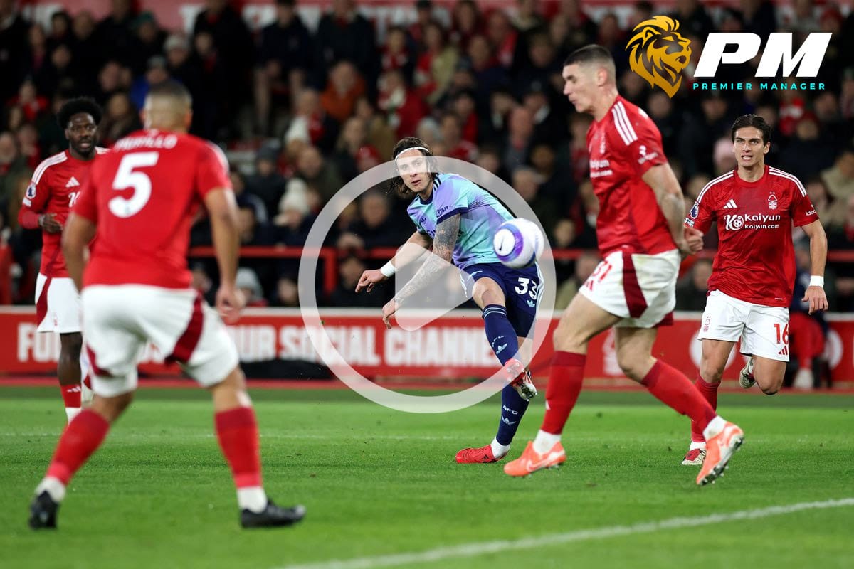 ไฮไลท์ฟุตบอล พรีเมียร์ลีก : ฟอเรสต์ vs อาร์เซน่อล