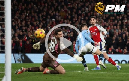 ไฮไลท์ฟุตบอล พรีเมียร์ลีก : อาร์เซน่อล vs แมนฯ ซิตี้