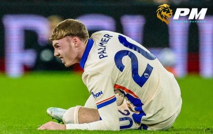 พาลเมอร์ ฟอร์มตกต่อเนื่อง หลังทำแต้มแบลงค์อีกแล้ว