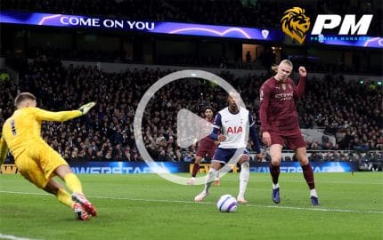 ไฮไลท์ฟุตบอล พรีเมียร์ลีก : สเปอร์ส vs แมนฯ ซิตี้