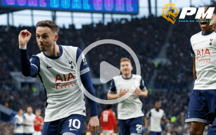 ไฮไลท์ฟุตบอล สเปอร์ส - แมนยู