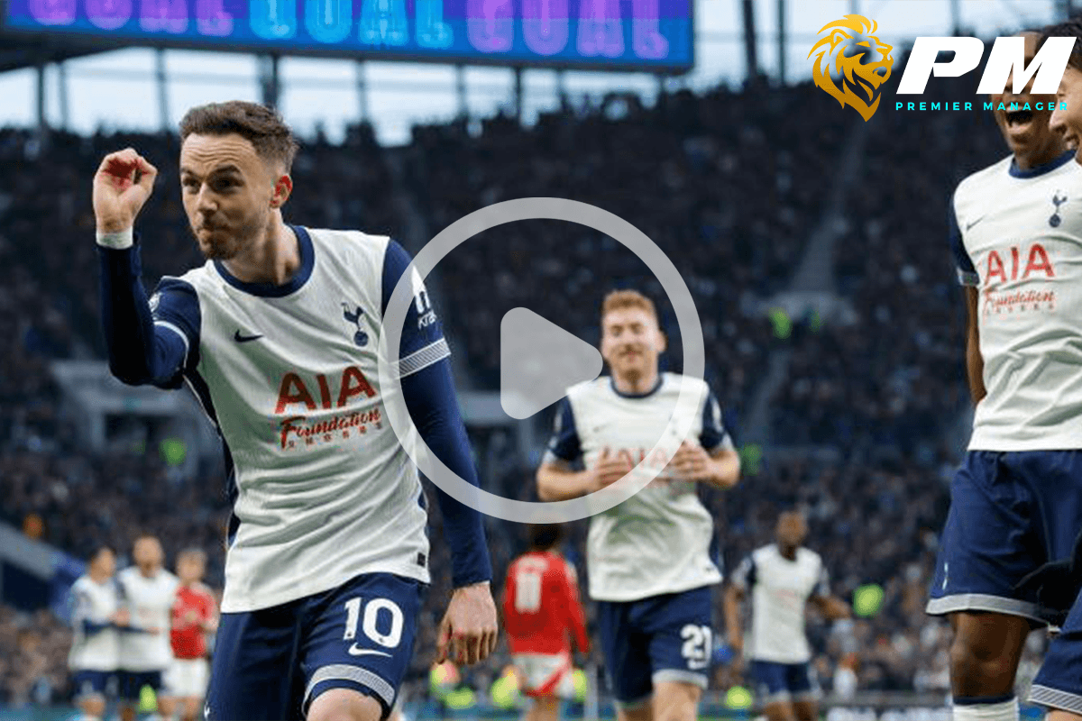 ไฮไลท์ฟุตบอล สเปอร์ส - แมนยู