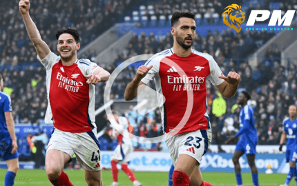 ไฮไลท์ฟุตบอล เลสเตอร์ - อาร์เซน่อล