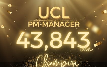 UCL PM-Manager Winner 2