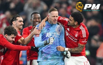 ฟอเรสต์ ขึ้นแท่นแข้งแต้มแตะหลักร้อยสูงสุดในลีก