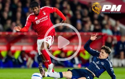 ไฮไลท์ฟุตบอล พรีเมียร์ลีก : ฟอเรสต์ vs แมนฯ ยูไนเต็ด