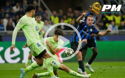 ไฮไลท์ฟุตบอล แชมเปี้ยนส์ ลีก : อินเตอร์ vs บาร์เซโลน่า