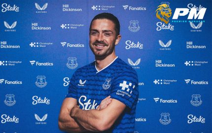 กรีลิช เปิดตัวซบ เอฟเวอร์ตัน แบบยืมตัว