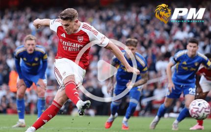 ไฮไลท์ฟุตบอล พรีเมียร์ลีก : อาร์เซน่อล vs ลีดส์