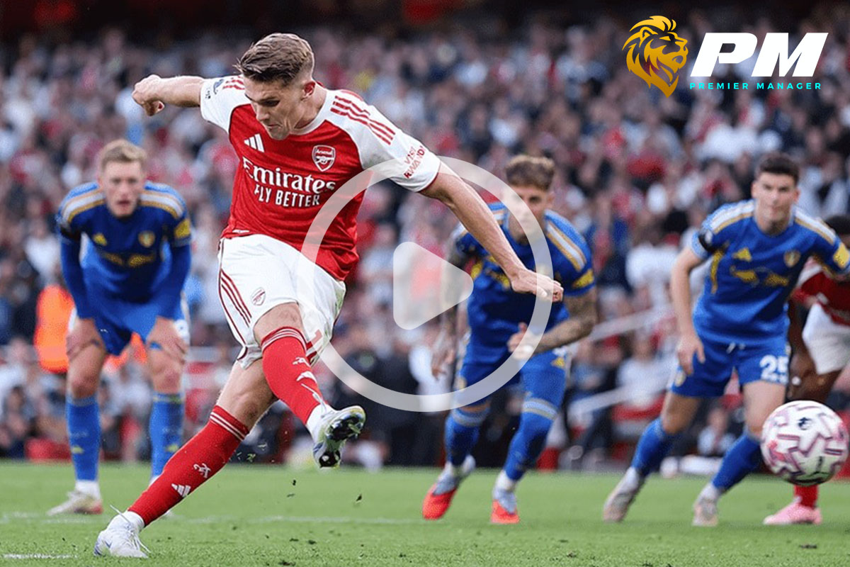 ไฮไลท์ฟุตบอล พรีเมียร์ลีก : อาร์เซน่อล vs ลีดส์