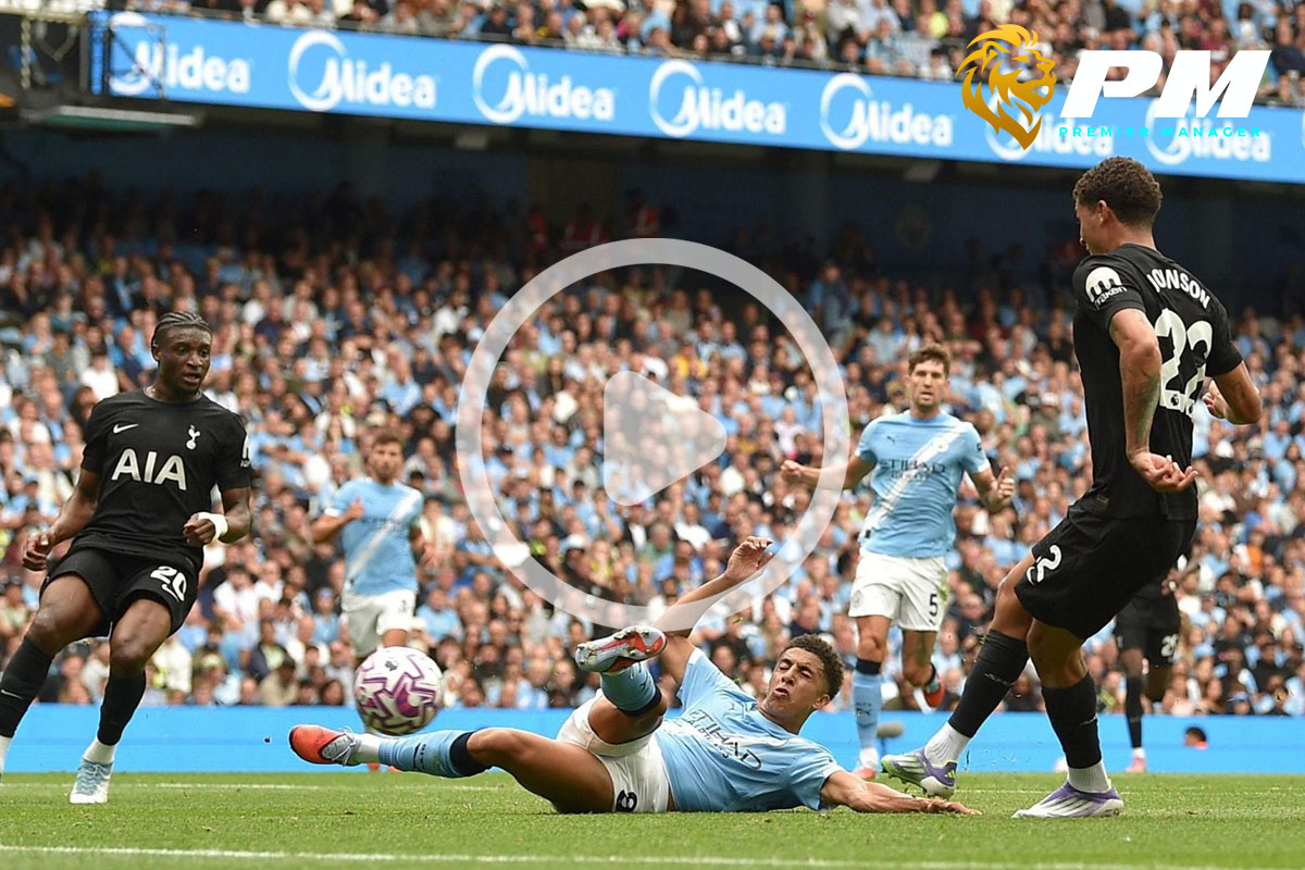 ไฮไลท์ฟุตบอล พรีเมียร์ลีก : แมนฯ ซิตี้ vs สเปอร์ส