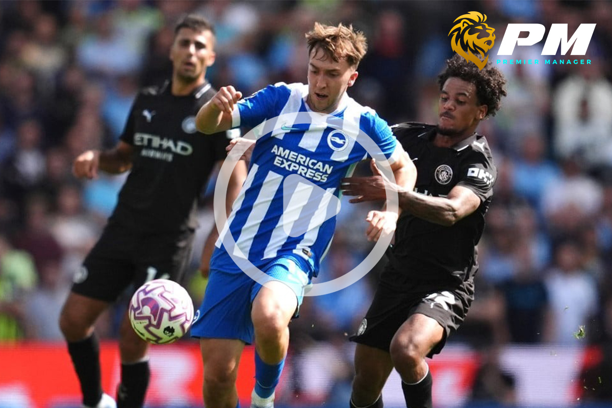 ไฮไลท์ฟุตบอล พรีเมียร์ลีก : ไบร์ตัน vs แมนฯ ซิตี้