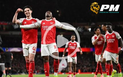 ไฮไลท์ฟุตบอล พรีเมียร์ลีก : อาร์เซน่อล vs สเปอร์ส