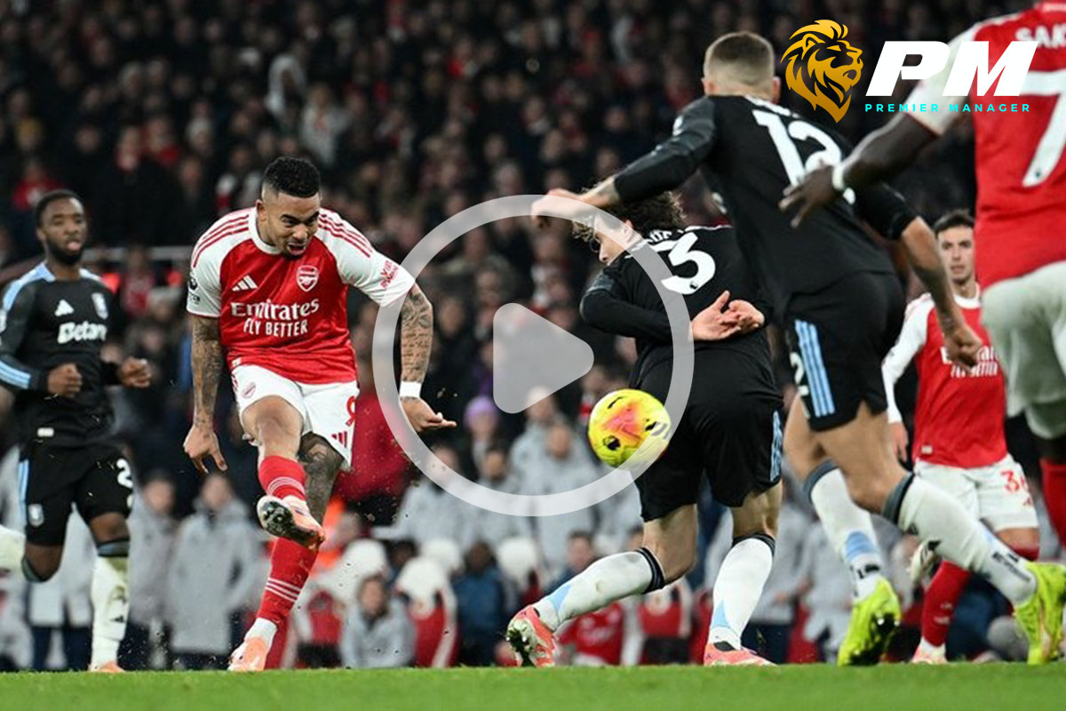 ไฮไลท์ฟุตบอล พรีเมียร์ลีก : อาร์เซน่อล vs แอสตัน วิลล่า