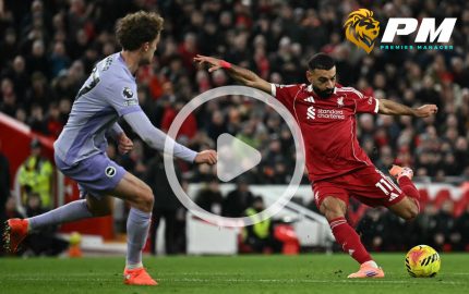 ไฮไลท์ฟุตบอล พรีเมียร์ลีก : ลิเวอร์พูล vs ไบร์ตัน